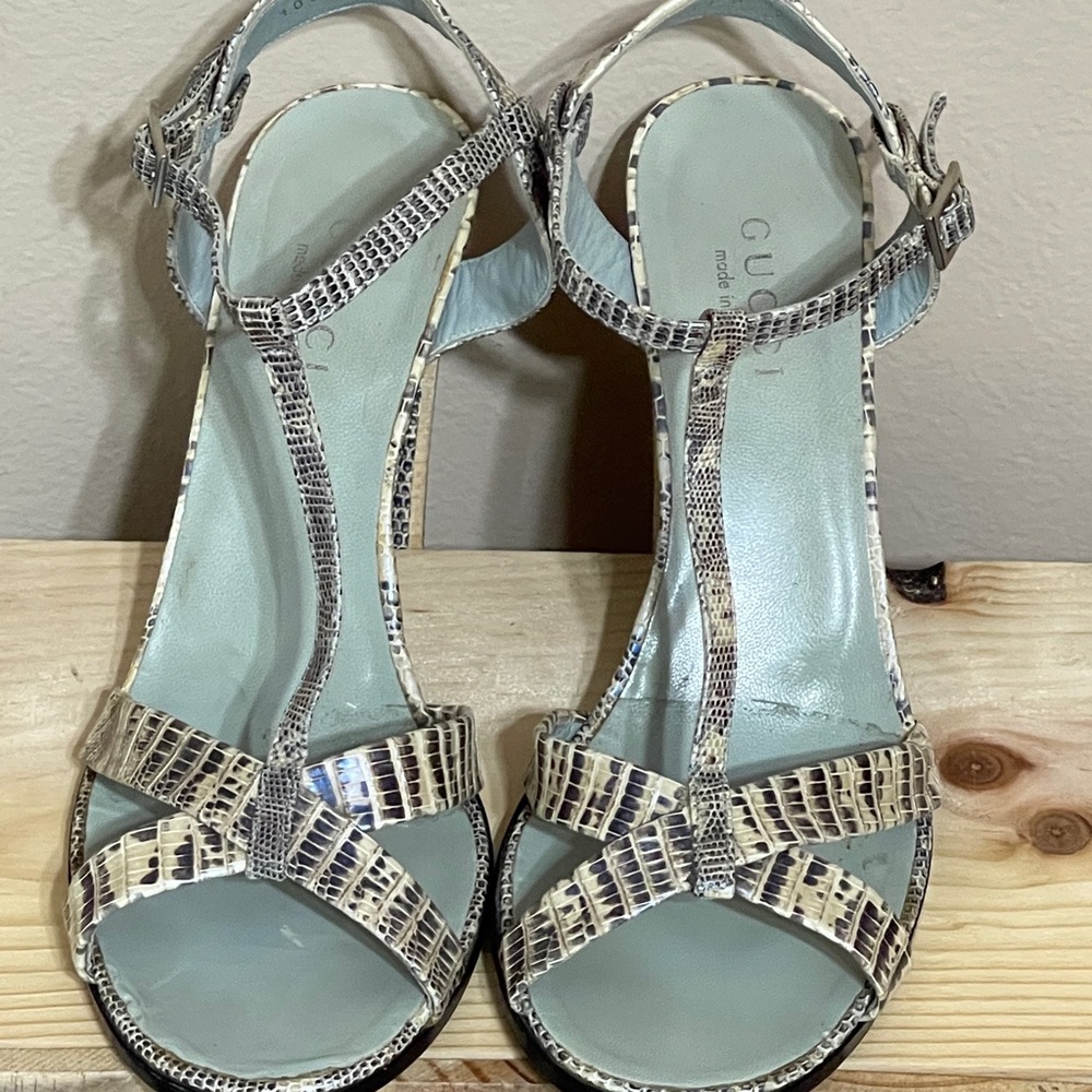 🔥 Vintage GUCCI Python Heels | Rare '90 Tom Ford Era | Iconic Style - 9.5